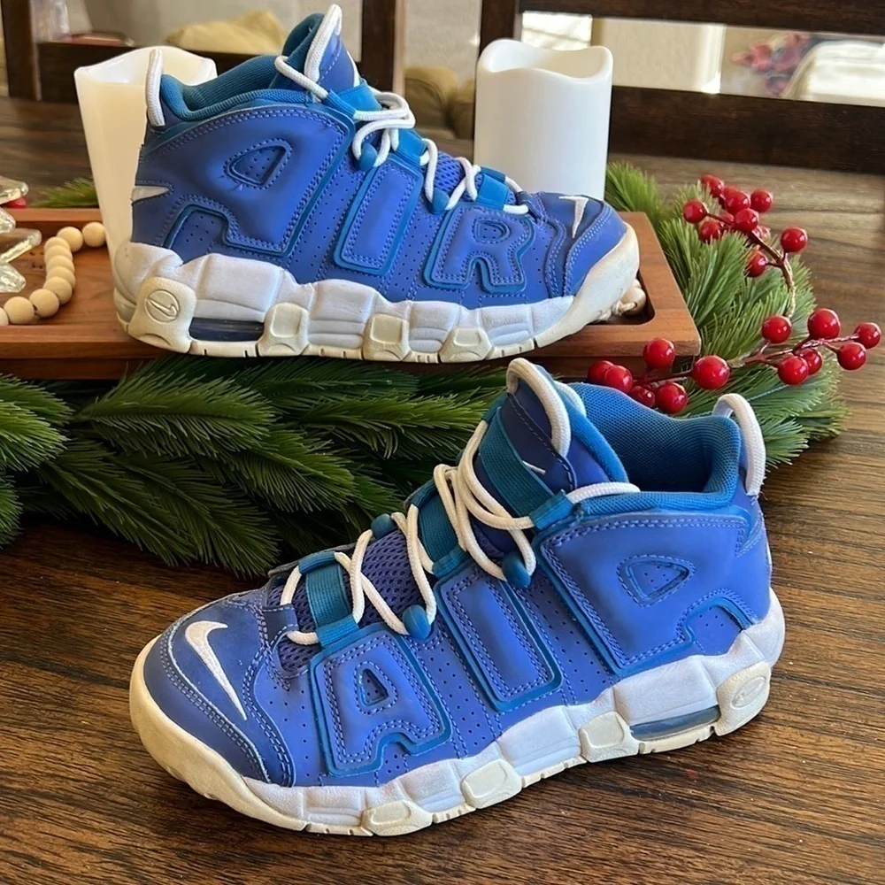 Nike Air More Uptempo GS | Medium Blue | 5Y
